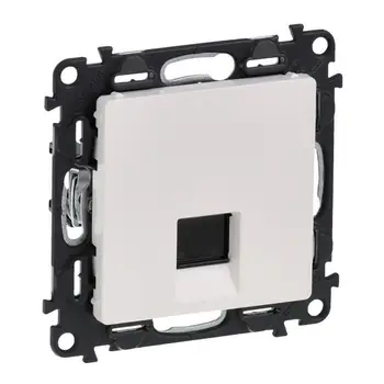 Socket mechanism comp. 1st Valena life RJ45 cat.5e UTP with front panel White. Leg 753440
Socket mechanism comp. 1st Valena life RJ45 cat.5e UTP with front panel White. Leg 753440