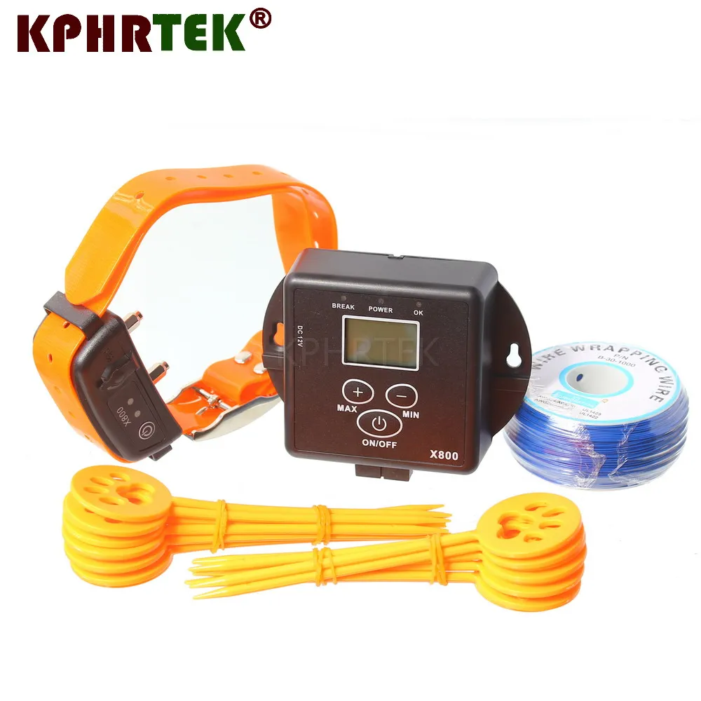In-Ground Electronic Remote Pet Dog Fence Containment W/ Shock Collars 100g2280
In-Ground Electronic Remote Pet Dog Fence Containment W/ Shock Collars 100g2280