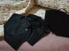 Mascarillas FFP2 Multicolor para adultos, máscara de tejido negro KN95, 5 capas, respirador con filtro KN95, color azul