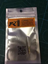 Jack Cable-Clip Earphone-Adapter Headset Tail-Plug Stereo Aluminum 4pole 1PC with Clamps