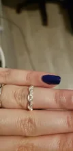 ¡Venta al por mayor! Anillos Foxanry de Plata de Ley 925 con cara sonriente para mujer, cadena creativa y sencilla, regalos geométricos para fiestas