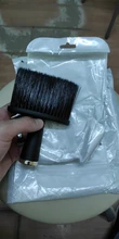 Brochas de barbero para pelo profesional, cepillo negro suave para pelo, cepillo de barba, herramienta de estilismo de peluquería