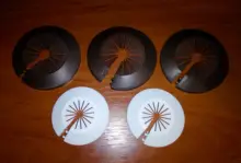 Decorative-Cover Faucet-Accessories Radiator Wall-Ducts Kitchen Plumb-Pak-Pipe for Angle-Valve