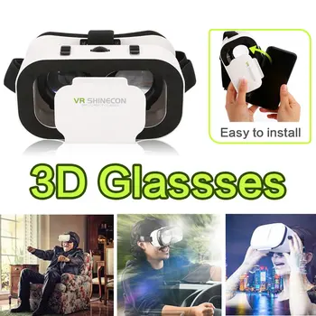 3D VR Glasses Virtual Reality Glasses Box Movie 3D Goggles Helmet for 4.7-6.0 inches Android iOS Smart Phones Eyeglasses Devices
3D VR Glasses Virtual Reality Glasses Box Movie 3D Goggles Helmet for 4.7-6.0 inches Android iOS Smart Phones Eyeglasses Devices