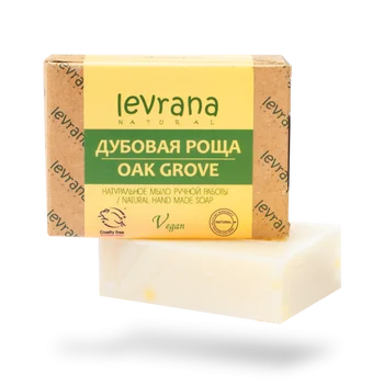 Cosmetics, genuine cosmetics, Levrana, Леврана, natural soap, NHMS05, natural handmade soap Дубовая Grove, 100g 
Cosmetics, genuine cosmetics, Levrana, Леврана, natural soap, NHMS05, natural handmade soap Дубовая Grove, 100g