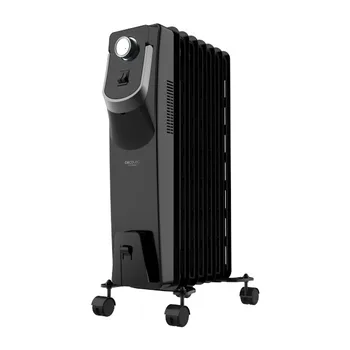 Oil-filled Radiator (7 chamber) Cecotec Ready Warm 5770 Space 360º 1500W Black
Oil-filled Radiator (7 chamber) Cecotec Ready Warm 5770 Space 360º 1500W Black