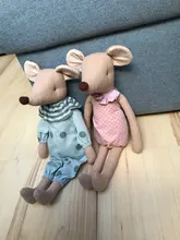 Juguetes Kawaii para niños, juguetes de ratón de peluche para niñas, regalos de cumpleaños, fiesta de navidad