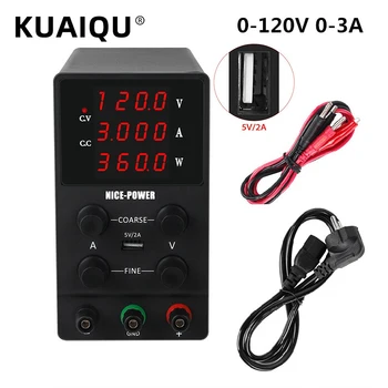 0-120V 0-3A Laboratory Switching Power Supply bench source digital With USB Charging Adjustable Power Source Voltage Regulator
0-120V 0-3A Laboratory Switching Power Supply bench source digital With USB Charging Adjustable Power Source Voltage Regulator