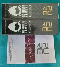 PURC-aceite para el crecimiento de la barba para hombres, tratamiento para el cuidado de la barba, 30ml