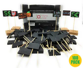 Pack of 30 spikes with slate (100% bamboo). Includes 6 adhesive Cork bases and liquid chalk marker.
Pack of 30 spikes with slate (100% bamboo). Includes 6 adhesive Cork bases and liquid chalk marker.