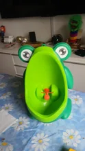 Orinal de entrenamiento con forma de rana para niños, juguete urinario de entrenamiento para niños, soporte para colocar en pared, urinario Vertical