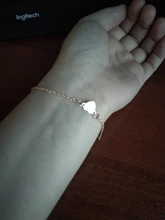 Pulsera de corazón amor Simple para mujer y niña, accesorios de joyería al por mayor, nueva moda