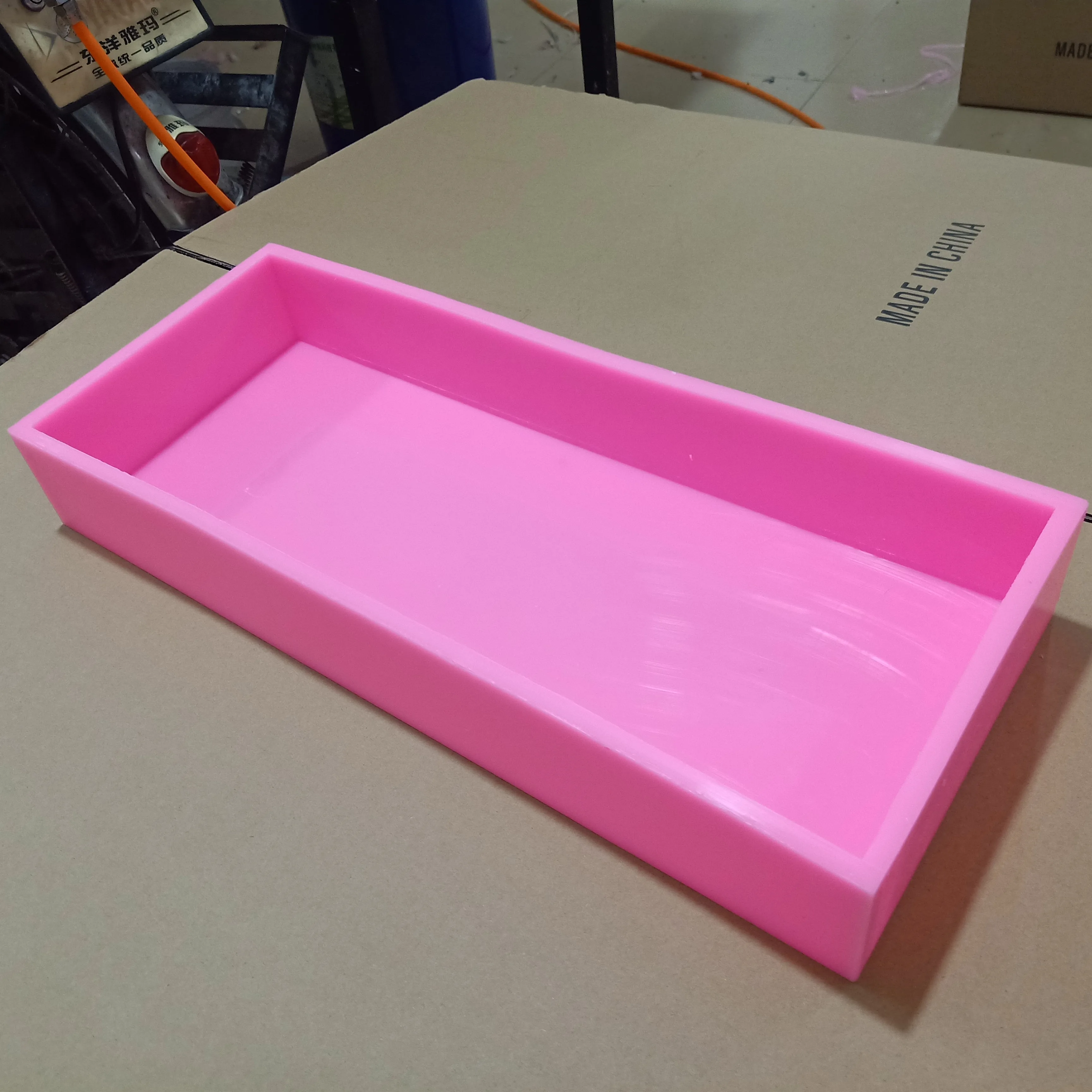 Silicone Loaf Soap Mold Rectangular Flexible Mould DIY Handmade Soap Making Tool
Silicone Loaf Soap Mold Rectangular Flexible Mould DIY Handmade Soap Making Tool
