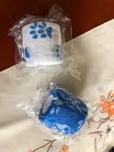 Vendaje elástico autoadhesivo de dibujos animados para primeros auxilios, no tejido, Camuflaje, impermeable, multifuncional, 5CM X 4,5 M