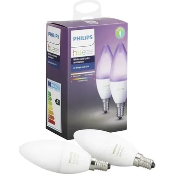 SERESSTORE Philips Hue Color Smart Bulb 2-pack Ecopack E14
SERESSTORE Philips Hue Color Smart Bulb 2-pack Ecopack E14