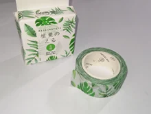 Cinta Washi Floral romántica de papel de 15mm * 7m, cintas de enmascarar de flores, adhesivos decorativos bricolaje, papelería, suministros escolares