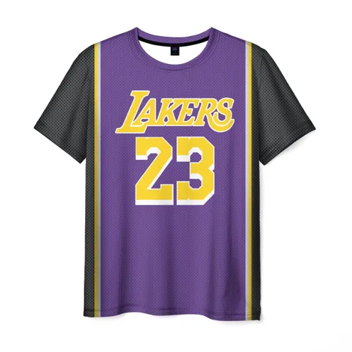 Мужская футболка 3D James LA Lakers 2019 | одежда