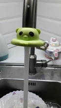 360 grados de rotación de dibujos animados agua coladores de cocina grifo agua pulverizadores calidad coladores de ahorro de agua del grifo