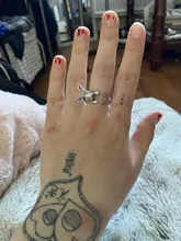 Ajustable QIAMNI Vintage Hippie Chic conejo hecho a mano conejo Animal nudillos anillos para las mujeres dije para chicas regalo de joyería de moda