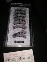 Pestañas postizas magnéticas con 5 imanes, 8 Uds./2 pares, reutilizables, hechas a mano, 3D, visón natural, con pinzas magnéticas