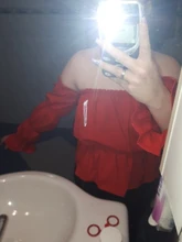 Hirigin-Blusa de Chifón con hombros descubiertos para oficina, camisa Sexy plisada de Color liso para mujer, 2020