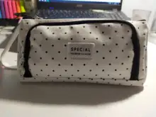 Estuche escolar, estuche disponible en 20 colores, con gran capacidad para almacenar bolígrafos, lápices y material escolar