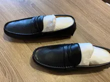 Mocasines de cuero para hombre, zapatos planos cómodos sin cordones, de marca, informales, para verano, 2021