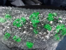 10 unids/lote mordedura alarmas pesca rod campanas de abrazadera de barra protector de esquina de las campanas de pesca accesorio ABS aire libre YJ-231 de Metal