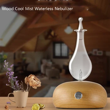 Waterless Aroma Diffuser Wood Glass Nebulizer for Essential Oils with Colorful LED Light for Room Home
Waterless Aroma Diffuser Wood Glass Nebulizer for Essential Oils with Colorful LED Light for Room Home