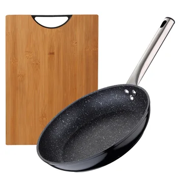 BERGNER fry pan 30cm in wrought aluminum fit for ALL the ring stove with cutting table 35cm manufactured in grass bamboo collection Neon
BERGNER fry pan 30cm in wrought aluminum fit for ALL the ring stove with cutting table 35cm manufactured in grass bamboo collection Neon