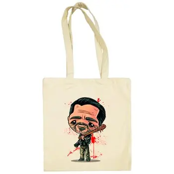 Cloth bag Chibi Kawaii The Walking Dead Negan spoof 
Cloth bag Chibi Kawaii The Walking Dead Negan spoof