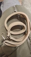 Correa de cuero PU para hombro, correa para bolso cruzado de 138cm de largo, correa de repuesto de doble capa, accesorios para bolso con hebilla DIY