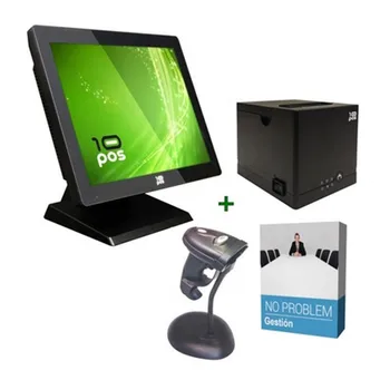 TPV 10POS BDL10POS121C 15" Celeron® J1900 4 GB RAM 64 GB SSD Black