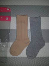 Lawadka-Calcetines de algodón hasta la rodilla para niña, medias de rayas para bebé niña hasta la rodilla, de invierno para niño, moda para niño