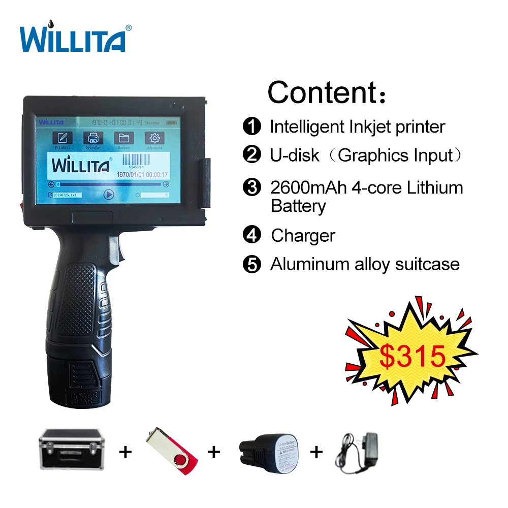 Hot sell handheld inkjet hand held inject printing coding machine hand jet printer
Hot sell handheld inkjet hand held inject printing coding machine hand jet printer