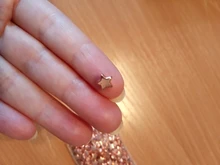 50-200 Uds CCB estrella tubo cuadrado en forma de corazón para fabricación de joyas cuentas suministros cuenta espaciadora para manualidades collar pulsera Accesorios