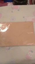 10 unids/lote en blanco sobre de papel Kraft para boda fiesta mensaje tarjeta postal bolsa de tarjetas rojo Retro sobres
