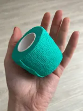 Vendaje elástico autoadhesivo para primeros auxilios, cinta de gasa para tratamiento de atención médica, cinta muscular de emergencia, herramienta de primeros auxilios, 2,5 cm x 5M