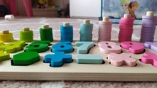 Juguetes Montessori de madera para niños, tablero educativo de ayuda para enseñanza, geometría, juego de juguetes digitales para bebés, preescolar