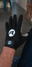 Guantes antideslizantes para bicicleta de montaña, resistentes a altas temperaturas, para mantener el calor, al aire libre para ciclismo, correr, con pantalla táctil, 1 par