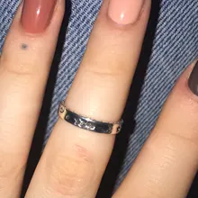 Anillo abierto con cara llorona para mujer, sortija ajustable de Color plateado antiguo, diseño geométrico, con caras y lágrimas