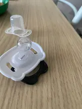 Chupete Dummy de Panda para pezón de bebé, chupete de silicona de grado alimenticio de PP, pezones de ortodoncia para niño pequeño con anillo, mordedor para bebé