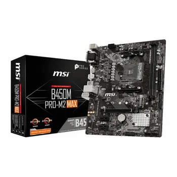 Motherboard MSI B450M PRO-M2 Max mATX DDR4 AM4
Motherboard MSI B450M PRO-M2 Max mATX DDR4 AM4