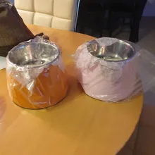 CAWAYI KENNEL Dog Feeder Drinking Bowls for Dogs Cats Pet Food Bowl Comedero Perro Miska