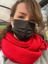 5-200 Uds máscara desechable no tejido máscaras de capa de 3 capas filtro Anti polvo transpirable adultos máscara de boca negro en STOCK Mondmasker