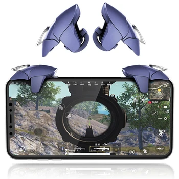 Blue Shark PUBG Game Controller Gamepad Joystick L1 R1 Metal Trigger Free Fire Shooting Gamepad For IOS Android Mobie Phone
Blue Shark PUBG Game Controller Gamepad Joystick L1 R1 Metal Trigger Free Fire Shooting Gamepad For IOS Android Mobie Phone