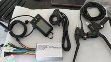 Controlador para bicicleta eléctrica de 36V, 250W350W, accesorios de bicicleta eléctrica, controlador de 24v, acelerador de patinete eléctrico con corte de freno de potencia