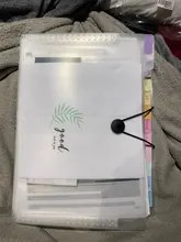 MINKYS-organizador carpetas Archivos A4 de 12 capas, impermeable, bolsa, maletín, etiqueta de índice gratis, escuela, oficina, papelería