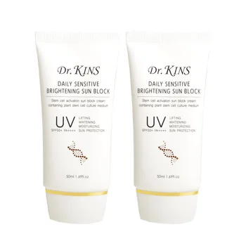 Suncream-Dr Kins Daily Sensitive Brightening SunBlock 1+1 Moisturizing SPF 50+ Wrinkle Inprovement Sun Care Korea Cosmetic
Suncream-Dr Kins Daily Sensitive Brightening SunBlock 1+1 Moisturizing SPF 50+ Wrinkle Inprovement Sun Care Korea Cosmetic