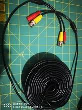 ESCAM-Cámara de seguridad con video, sistema de grabación con cable de vídeo DC, cable de seguridad BNC de 10-60M CCTV DVR